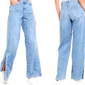 Banana Republic High-Rise Wide Leg Jeans